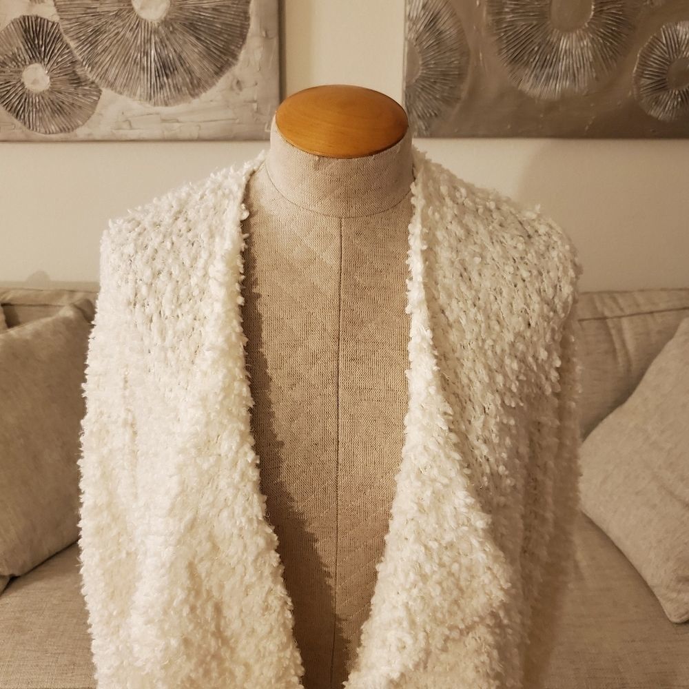 1.State Drape Front Poodle Cardigan sz Small - Picture 5 of 11
